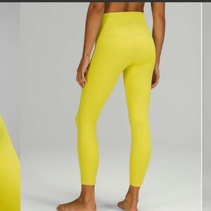 lululemon athletica Yellow Leggings